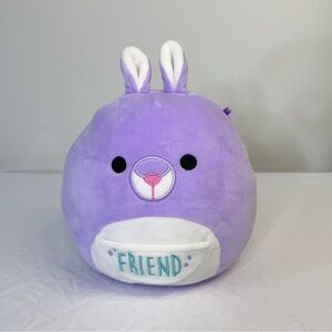 Squishmallows 12 inch Kiki the Purple Kangaroo - Child's Ultra Soft Plush Toy.